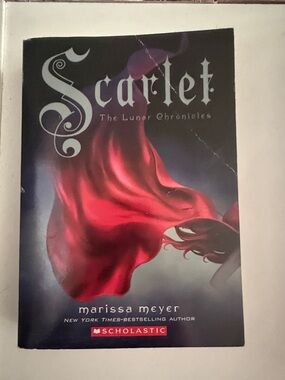 Scholastic Scarlet — Red and Black Cover Art